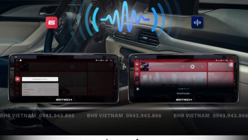 Màn hình DVD Android liền camera 360 xe Mazda 6 2018 - nay | Gotech Mazda 360 Limited